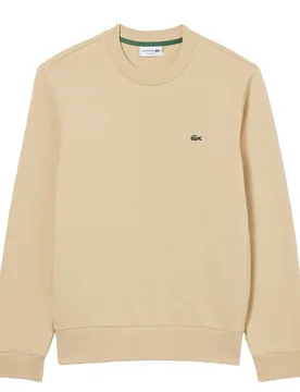 Fleece Sweatshirt - Sweatshirt-Crewneck - beige - Herren - Size: M - Lacoste - FashionsVida