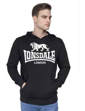 Sweat à Capuche Go Sport 2 Black L - Lonsdale - FashionsVida