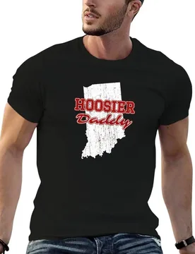 Hoosier Daddy - Indiana State Pride T-Shirt summer clothes Funny t-shirts funny t shirts for men - Aliexpress - FashionsVida