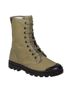 Französische Canvas Commandostiefel 9-Loch - 39 Herren 39 adult - MIL-TEC - FashionsVida