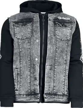 Übergangsjacke - EMP Signature Collection - Fleecefutter - M bis 3XL - für Männer - Größe L - schwarz - EMP exklusives Merchandise! - Männer - m - Sabaton - FashionsVida