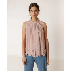Indi & Cold - Camiseta de mujer cuello redondo sin mangas
