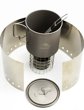Toaks Ultralight Titanium Cook System CS02 - Toaks Titanium - FashionsVida