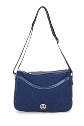 Borsa a Tracolla Jeans Con Cerniera 24S-101-4