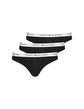 Slips lot de 3 noir noir S - Tommy hilfiger - FashionsVida