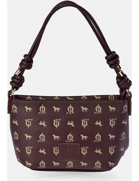 Bolso bandolera sintético grabado - El Caballo - FashionsVida