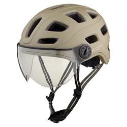 Casco Urbano Quartz Visor Mat Khaki