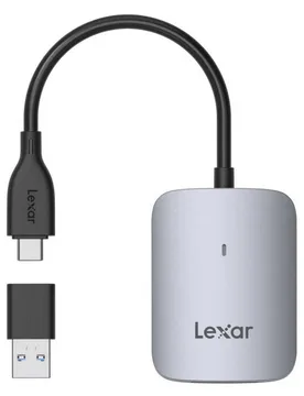 Lecteur De Carte Externe Professional Cfexpress Type A Usb 3.2 Gen2 Usb-a & Usb-c Black One Size unisex - Lexar - FashionsVida