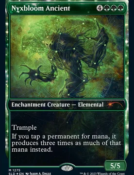 Nyxbloom Ancient (Halo Foil) (Secret Lair - March of the Machine Vol.3) Secret Lair Drops - Magic: The Gathering - FashionsVida