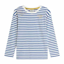 Maglietta A Maniche Lunghe 183375 Strong Blue Stripe 10 Anni