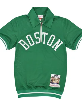 Maglietta Uomo Nba Shooting Shirt 1962 No Player Name Boscel Kelly Green - Mitchell & Ness - FashionsVida