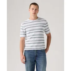 Jersey de hombre de manga corta y cuello redondo