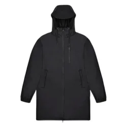 Giacca unisex antipioggia long storm breaker w3 - black