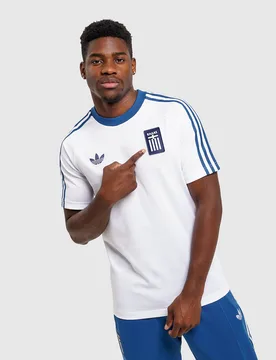 Mens T-shirt Originals Grecia - Bianco, bianco bianco Uomo taglia L - Adidas - FashionsVida