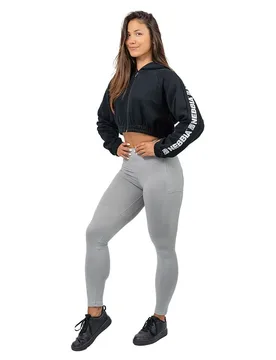 Leggings Taille Haute Leg Day Goals Grey M - Nebbia - FashionsVida