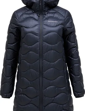 Doudoune longue légère et compressible W Helium Down Parka Black für Damen Größe M schwarz - Peak Performance - FashionsVida