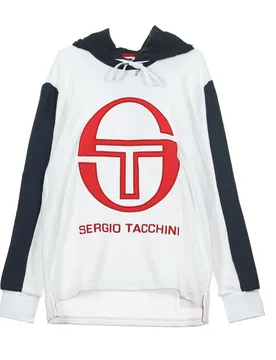 Felpa Cappuccio Uomo Image White/navy - Sergio tacchini - FashionsVida