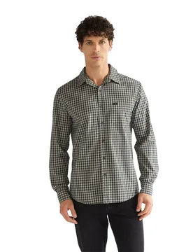 Chemise à Manches Longues 1 Pkt Poppy Seed XL - Wrangler - FashionsVida