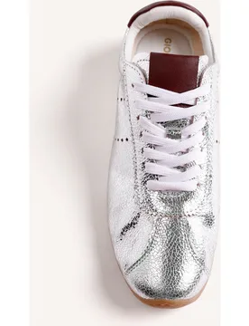 Zapatillas deportivas de mujer de piel craquelada con acentos de color - Gioseppo - FashionsVida