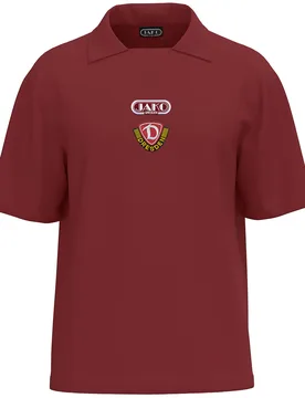 Dynamo Dresden Polo Freizeit (rubinrot / Größe L / Unisex) - Jako - FashionsVida