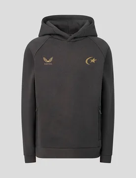 Saracens Junior 2026/27 Travel Hoodie - Grey GREY JXL Unisex - Castore - FashionsVida