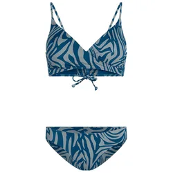 Bikini Baay Maoi Blue Swirl Zebra 34