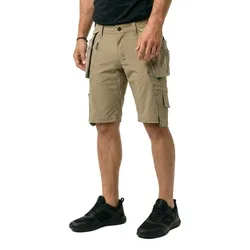 Short Advanced 17149 Hanging Pockets Light Khaki 50