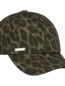 Leo Cotton Cap by - olive - Damen - Size: One Size - Seeberger - FashionsVida
