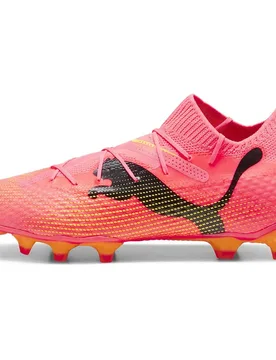 Chaussures De Football Future 7 Pro Fg/ag Sunset Glow / Black / Sun Stream EU 44 - Puma - FashionsVida