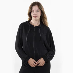 Sweat-Shirt à capuche Noir noir M/L