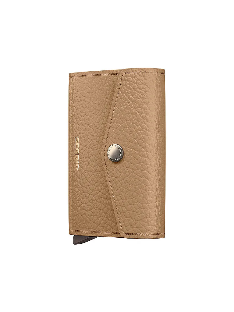 Geldbörse - Miniwallet Envelope Cappuccino hellbraun damen - SECRID - FashionsVida
