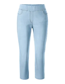 Capri-Schlupfjeans „Dunja“ blau XXL Damen - wedolina - FashionsVida