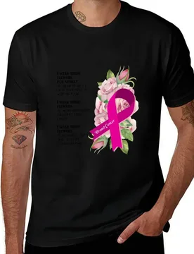Breast Cancer Support T-Shirt Lightweight Gym Training T-Shirt - Aliexpress - FashionsVida