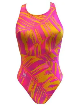 Banano Swimsuit Pink 2XL Women - TURBO - FashionsVida