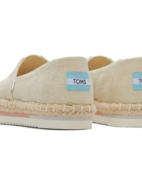 Alpargatas con plataforma para mujer en algodón - TOMS - FashionsVida