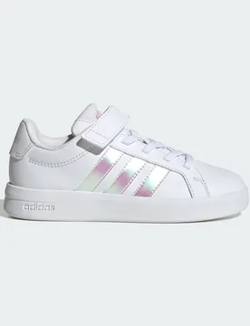 Scarpe Grand Court 3.0 EL C 28 Cloud White / Iridescent / Cloud White - Adidas - FashionsVida