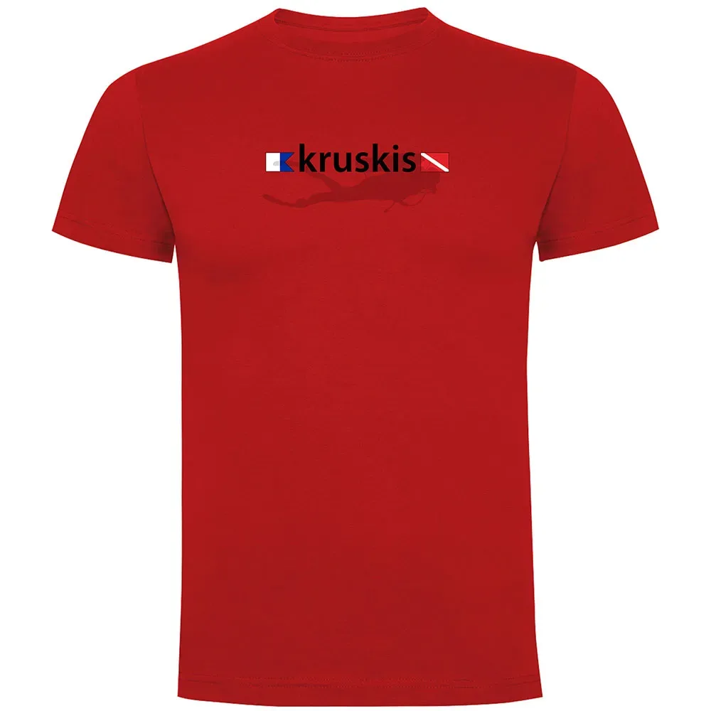 Maglietta A Maniche Corte Diver Flags - Kruskis - FashionsVida