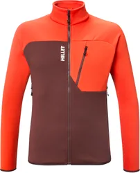 Polaire de randonnée - Seneca Fleece Jkt M Truffle Paprika - Taille M - Rouge