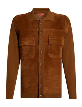 Jacke & Anorak Herren Lederfarben L,XXL Herren - Daniele Fiesoli - FashionsVida