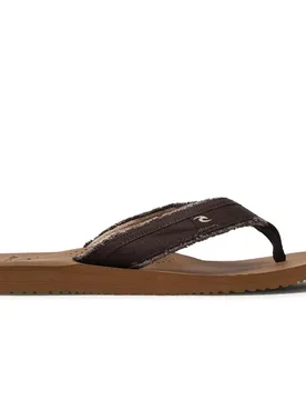Reactor chanclas hombre Marron (40) - Rip curl - FashionsVida