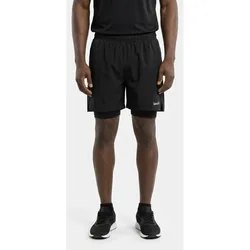 Pantaloni Corti Coral Black / Black M
