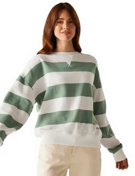 Felpa Avika Ii Glacier / White Stripe 44 - Regatta - FashionsVida