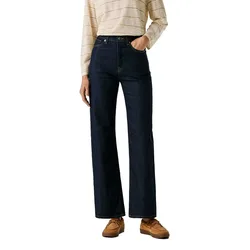 Jeans Taille Haute Lexa Pl20473186cd Straight Fit Denim Polished Dark Indigo 30