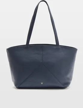 Shopper piezas cremallera piel - Latouche - FashionsVida