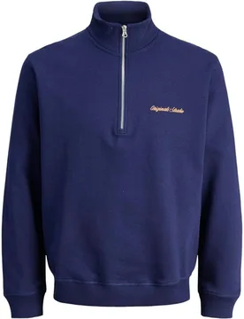 Jack & Jones - Sudadera de hombre con cuello alto y cremallera - jack & jones - FashionsVida