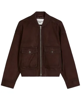 Giacca in pelle marrone M - Marc O'Polo - FashionsVida