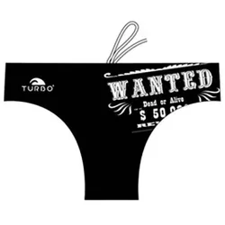 Wanted Swimming Brief Black / White M Men