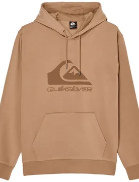 Felpa Con Cappuccio Comp Logo Pine Bark L - Quiksilver - FashionsVida
