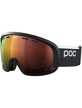 Masque de ski - Fovea Mid Uranium Black/Partly Sunny Orange - Noir - Poc - FashionsVida
