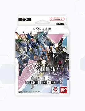 Gundam Card Game: Flash of Radiance Starter Deck (ST08) - Bandai - FashionsVida